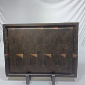 End Grain Walnut With Juice Groove And Side Grip Handles