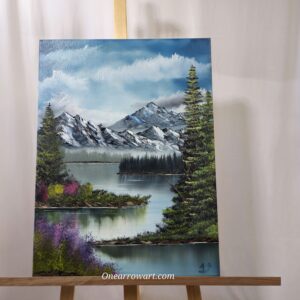 original oil painting on canvas “Riverbend”